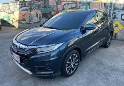 Honda hr-v exl 1.8 flexone 16v 5p aut.  - azul - 2021/2021