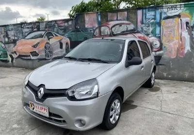 Renault Clio RN/Alizé/Expr./1.0 Hi-Power 16V 5p  - Prata - 2014/2015