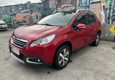 Peugeot 2008 Griffe 1.6 Flex 16V 5p Aut.  - Vermelha - 2017/2018