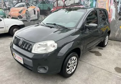Fiat Uno VIVACE/RUA 1.0 EVO Fire Flex 8V 5p  - Cinza - 2012/2012