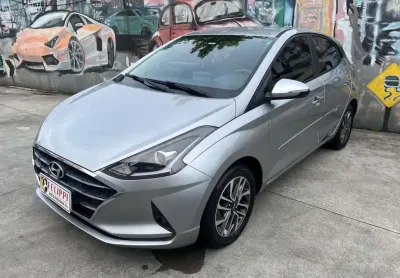 Hyundai HB20 Diamond 1.0 TB Flex 12V Aut.  - Prata - 2019/2020