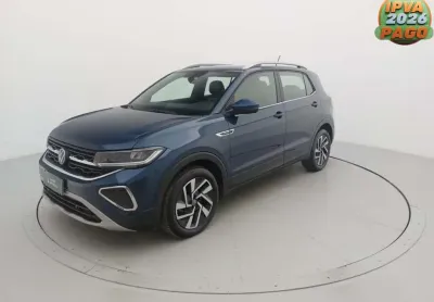 Volkswagen t-cross 2025 1.4 250 tsi total flex highline automático