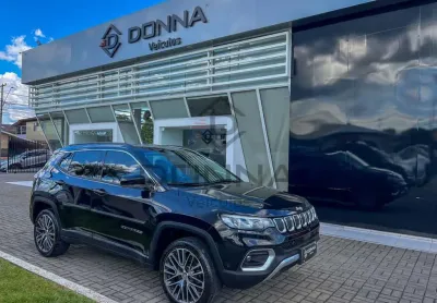 Jeep compass limited td 350 2.0 4x4 die. aut.  - preta - 2022/2023