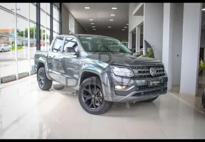 Volkswagen amarok highline cd 3.0 4x4 tb dies. aut.  - cinza - 2018/2018