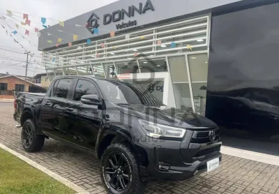 Toyota hilux cd srx 4x4 2.8 tdi 16v diesel aut. - preta - 2016/2017