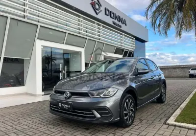 Volkswagen polo w/ hl ab - cinza - 2023/2024