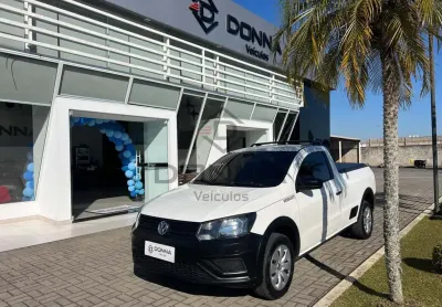 Volkswagen saveiro robust 1.6 total flex 8v  - branca - 2018/2018