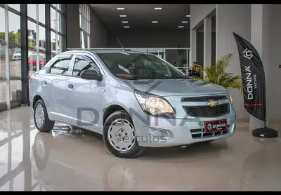 Chevrolet cobalt ls 1.4 8v flexpower 4p  - prata - 2011/2012