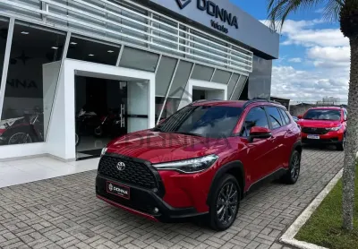 Toyota corolla cross xre 2.0 16v flex aut.  - vermelha - 2021/2022