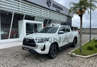 Toyota hilux cd srx 4x4 2.8 tdi 16v diesel aut.  - branca - 2020/2021