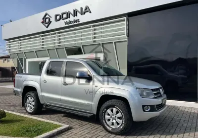 Volkswagen amarok cd2.0 16v/s cd2.0 16v tdi 4x4 die  - prata - 2013/2013