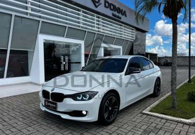 BMW 320i 2.0 Turbo/ActiveFlex 16V/GP  4p  - Branca - 2013/2014