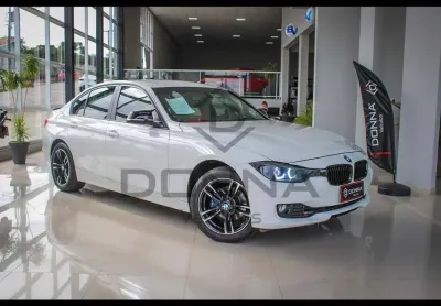 BMW 320i 2.0 Turbo/ActiveFlex 16V/GP  4p  - Branca - 2013/2014