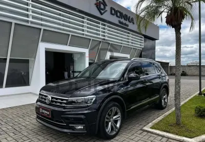 Volkswagen Tiguan Allspac R-Line 350 TSI 2.0 4x4  - Preta - 2019/2019