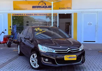 Citroen c4 lounge 2015 1.6 tendance 16v turbo gasolina 4p automático