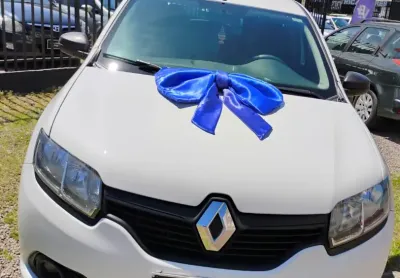 Renault sandero -  completo  - ar condicionado -  direção hidráulica -  vidros elétricos - 2017 - fl