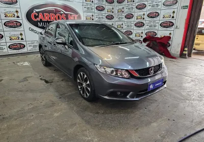Honda civic 2.0 lxr 16v flex  4p automático 2015 valor r$69.900,00 