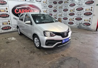Toyota etios 1.3 x 16v flex  4p manual 2020 valor r$58.900,00