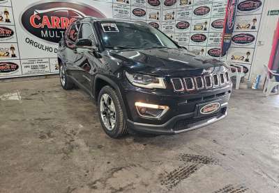 Jeep compass 2.0 16v flex limited  automático ano 2017 valor r$96.900,00 