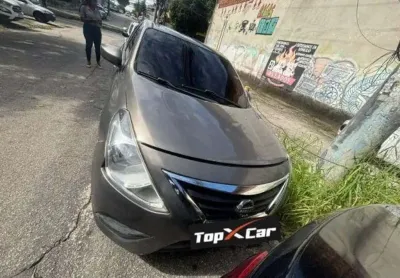 Nissan versa sl 1.6 16v flexstart 4p mec. - cinza - 2016/2016