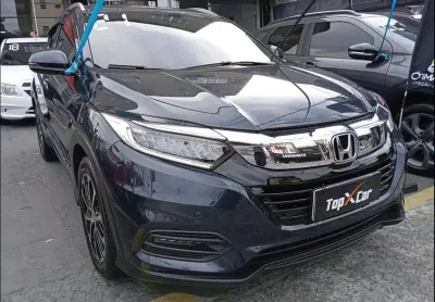 Honda hr-v exl cvt - azul - 2020/2021