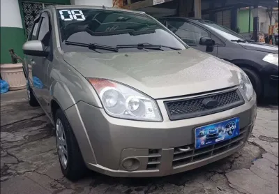 Ford fiesta sedan 1.6 mi total flex 8v 4p - prata - 2008/2008