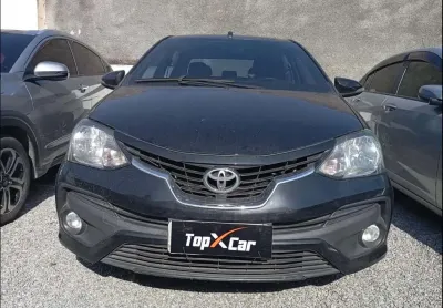 Toyota etios platinum sed. 1.5 flex 16v 4p aut. - preta - 2018/2019