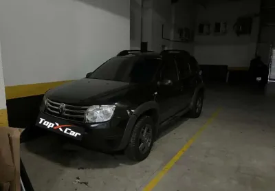 Renault duster essence 1.8 flex 16v 5p - preta - 2014/2015