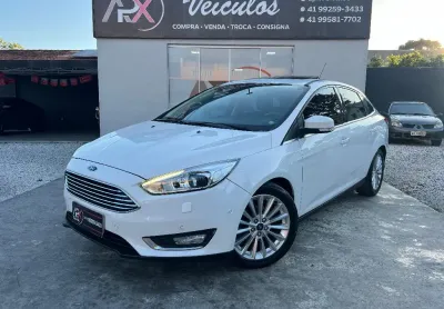 Ford focus titanium plus 2.0 automático, conforto, segurança pra toda a família.