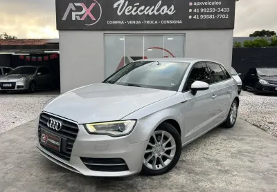Audi a3 sportback tsfi 1.4 s-tronic, ano 2014 excelente  desempenho e economia