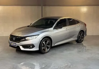 Honda civic sport cvt - prata - 2018/2018