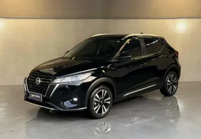 Nissan kicks advance cvt - preta - 2021/2022