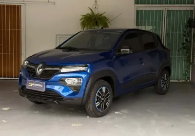 Renault kwid intens 2 - azul - 2024/2025