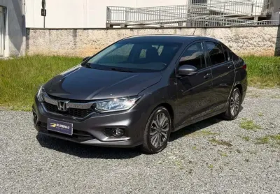 Honda city ex cvt - cinza - 2018/2018