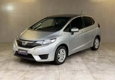 Honda Fit LX CVT - Prata - 2015/2016
