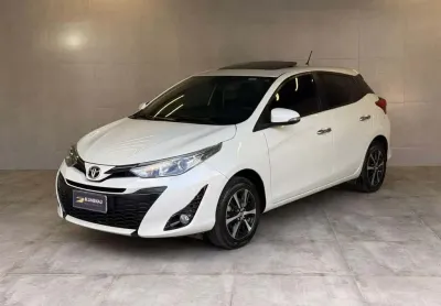 Toyota Yaris XLS 1.5 Flex 16V 5p Aut.  - Branca - 2019/2019