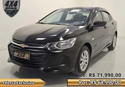 Chevrolet onix sedan plus 1.0 12v tb flex aut. - preta - 2019/2020