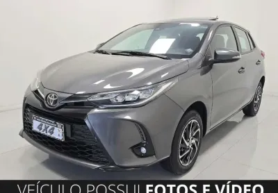 Toyota yaris xls 1.5 flex 16v 5p aut.  - cinza - 2022/2023