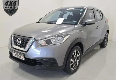 Nissan kicks s 1.6 16v flex 5p aut.  - cinza - 2020/2021