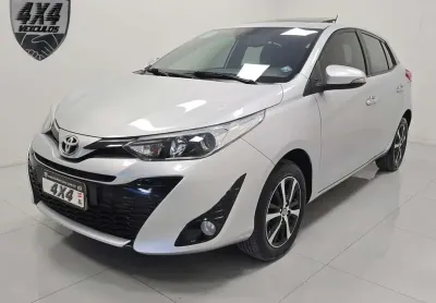 Toyota yaris xls 1.5 flex 16v 5p aut.  - prata - 2019/2019