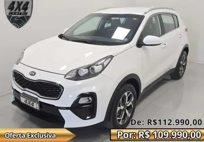 Kia sportage lx 2.0 16v/ 2.0 16v flex  aut.  - branca - 2019/2020