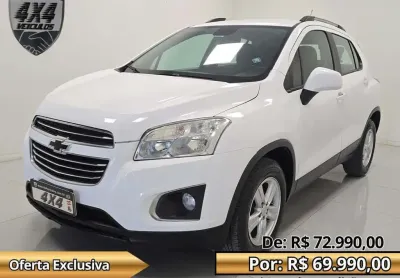 Chevrolet tracker lt 1.8 16v flex 4x2 aut.  - branca - 2016/2016