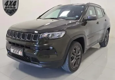 Jeep compass long. t270 1.3 tb 4x2 flex aut.  - verde - 2021/2022