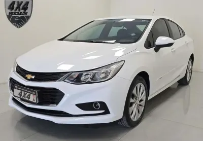 Chevrolet cruze lt 1.4 16v turbo flex 4p aut.  - branca - 2017/2018