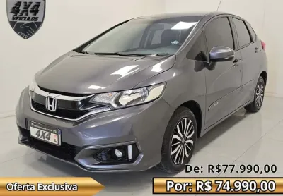 Honda Fit Personal 1.5 Flexone 16V 5p Aut.  - Cinza - 2019/2019