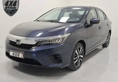 Honda city sedan touring 1.5 flex 16v 4p aut.  - azul - 2022/2023