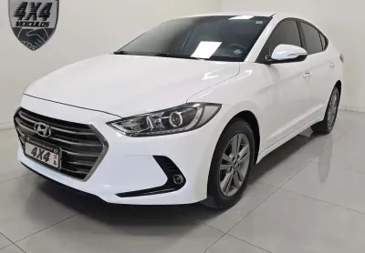 Hyundai elantra 2.0 16v flex aut.  - branca - 2017/2018