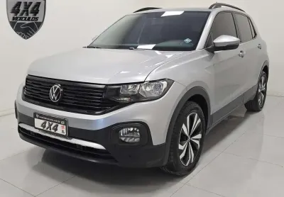 Volkswagen t-cross 200 tsi 1.0  flex 12v 5p aut.  - prata - 2023/2024