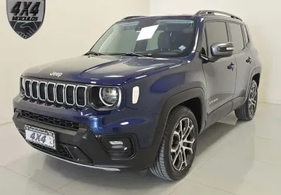 Jeep renegade long. t270 1.3 tb 4x2 flex aut.  - azul - 2022/2022