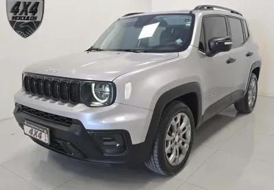 Jeep renegade sport t270 1.3 tb 4x2 flex aut.  - prata - 2023/2023